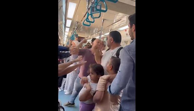 Marmarayda korkunç olay İki çocuğunun yanında darp edildi