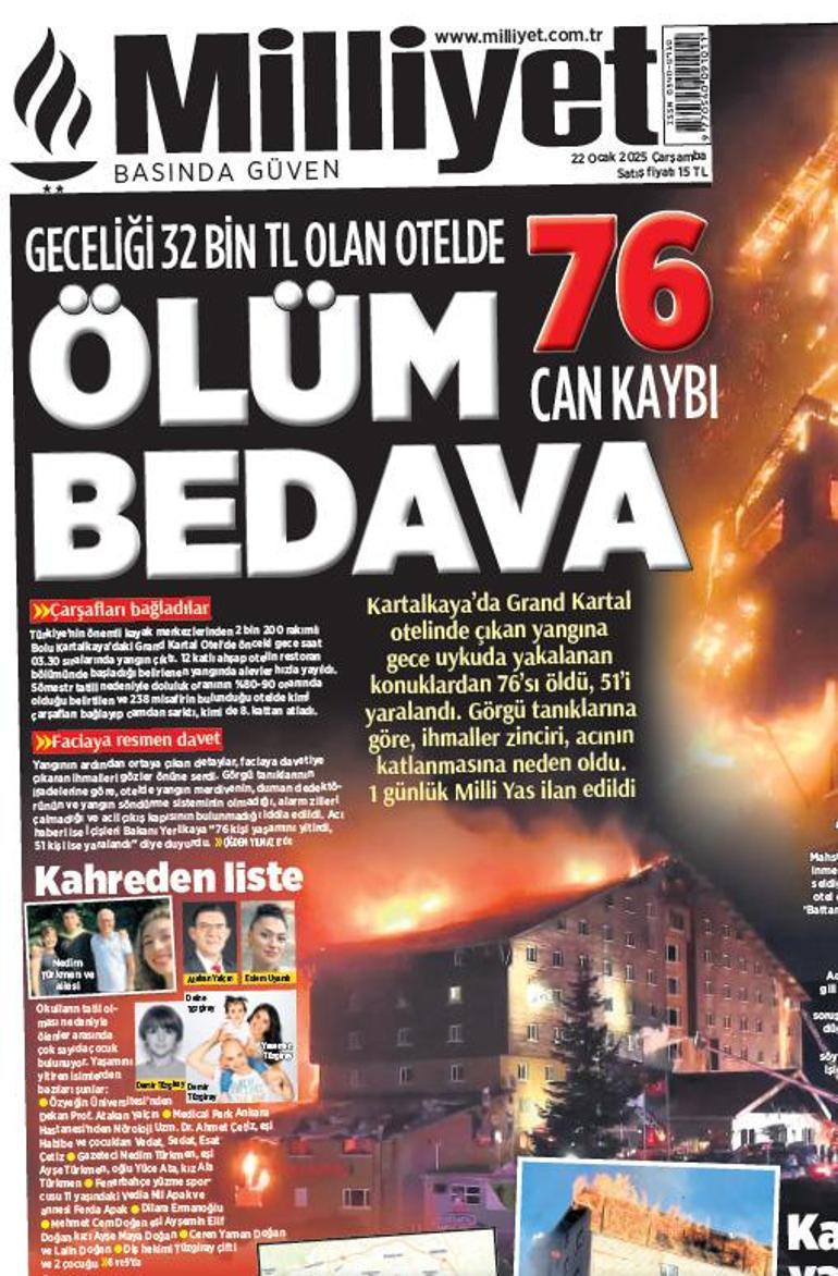 Sömestir faciası 78 can gitti