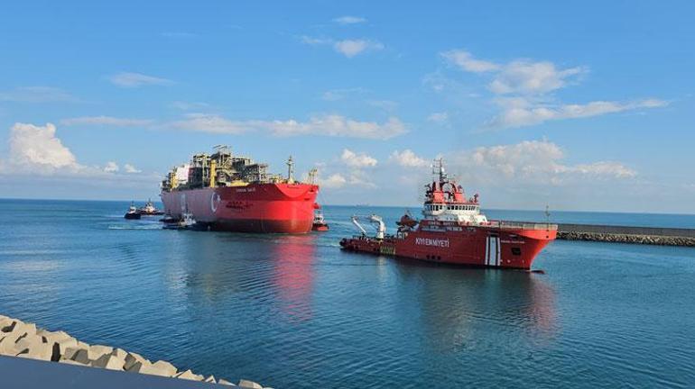 Osman Gazi Filyos Limanında: Doğal gaz üretimi 2 katına çıkıyor