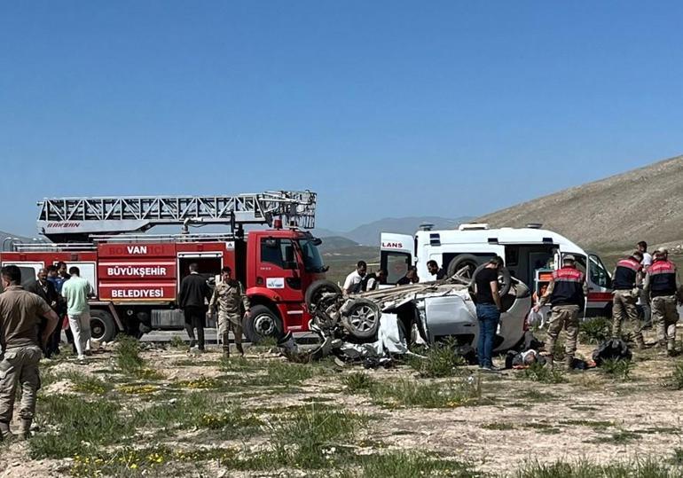 Van’da feci kaza: 4 kişi hayatını kaybetti, 2 yaralı