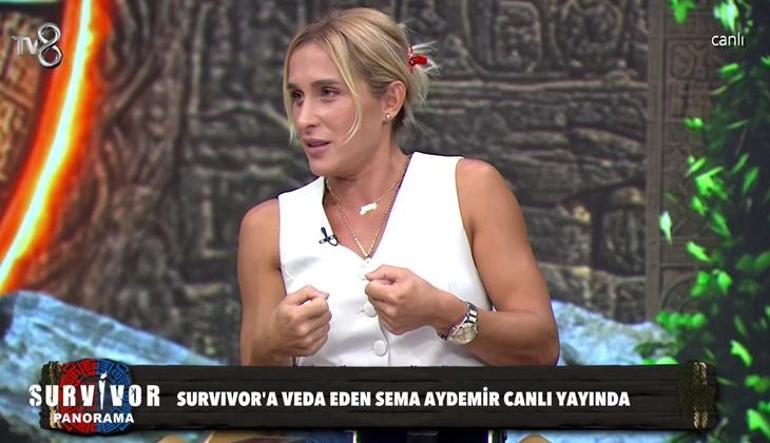 Survivordan elenen Sema Aydemirden çarpıcı açıklamalar: Meryem gitmek istedi