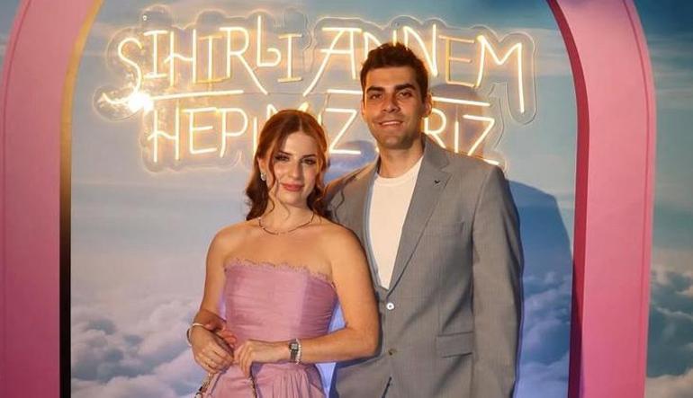Sihirli Annemin Çileki Zeynep Özkaya evlendi Düğünden ilk kareler