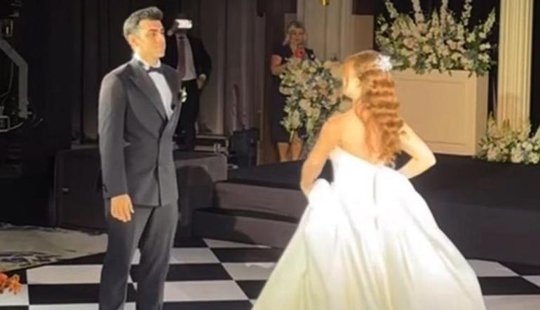 Sihirli Annemin Çileki Zeynep Özkaya evlendi Düğünden ilk kareler
