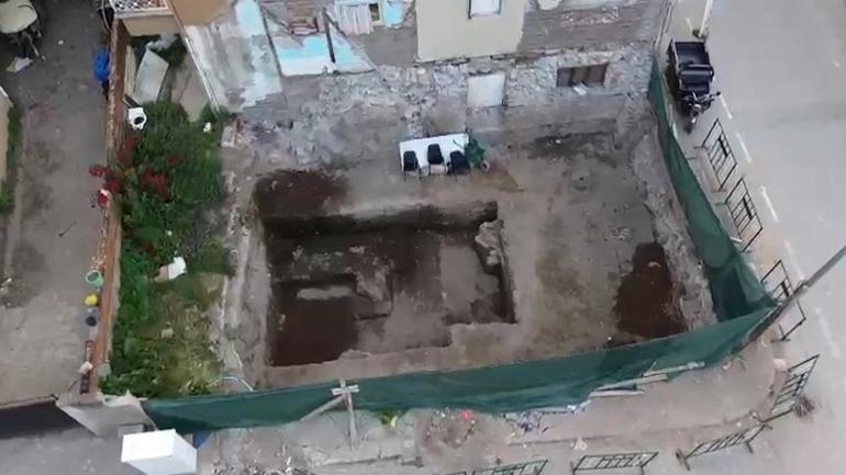 Kraliçenin sarayına mı ait Papa’nın ziyareti öncesi İznik’te büyük hazine