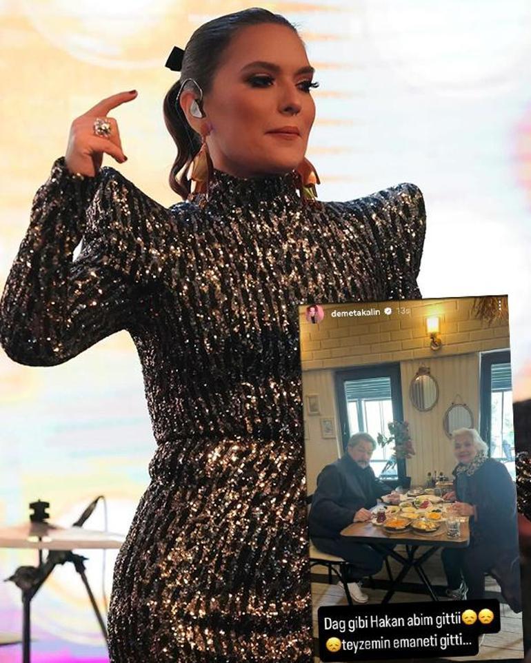 Aldığı haberle yıkıldı Demet Akalın acısını takipçileriyle paylaştı