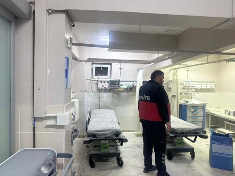 Acil serviste tıbbi dolum sırasında şişe patladı 1 hemşire yaralandı