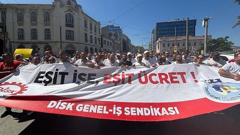 İzmirde grev 5. gününde: Sendikalardan Cemil Tugaya tepki