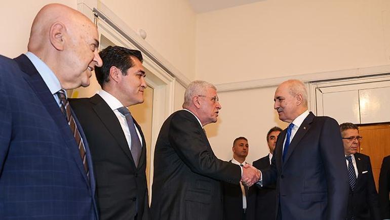 TBMM Başkanı Kurtulmuştan DEM Parti ve İYİ Partiye ziyaret
