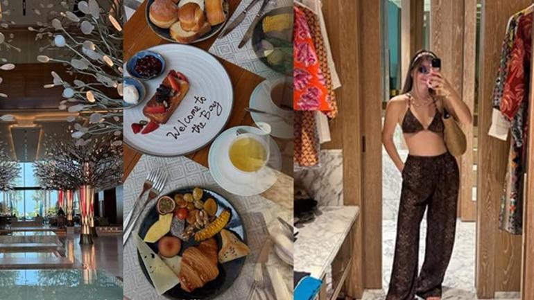 Zeynep Özkaya - Oğulcan Can çifti balayında Instagramdan paylaştı