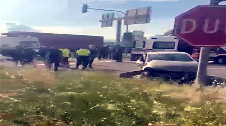 Boluda Başsavcının bulunduğu ambulans kazaya karıştı 8 yaralı