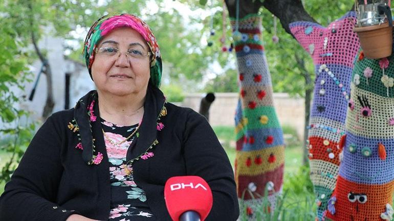 Pandemide başladı Evinin bahçesini gören hayran kalıyor: Herkes fotoğraflarını çekiyor