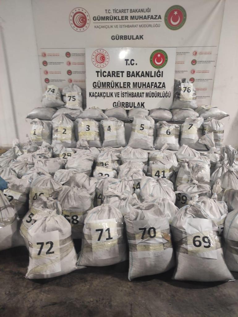 Gürbulak uyuşturucu operasyonu tarihe geçti: 1,8 ton metamfetamin ele geçirildi