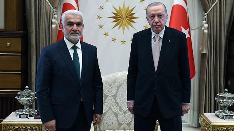 Cumhurbaşkanı Erdoğan siyasi parti liderlerini kabul etti