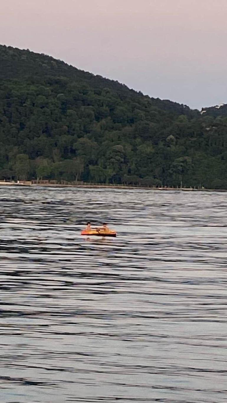 İstanbulda şişme botla denize açılan 2 çocuk kurtarıldı