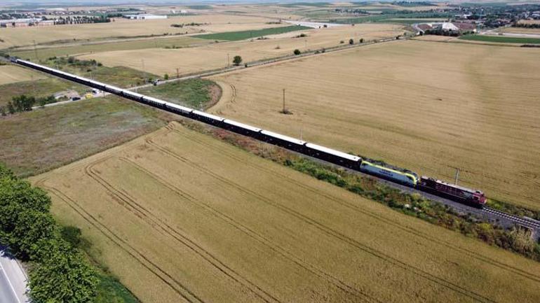 Paristen çıktı Romanlara konu olan Orient Express Türkiyede
