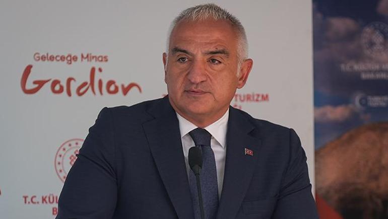 Bakan Ersoy açıkladı: Gordion’da 47. Tümülüs gün yüzüne çıkarıldı