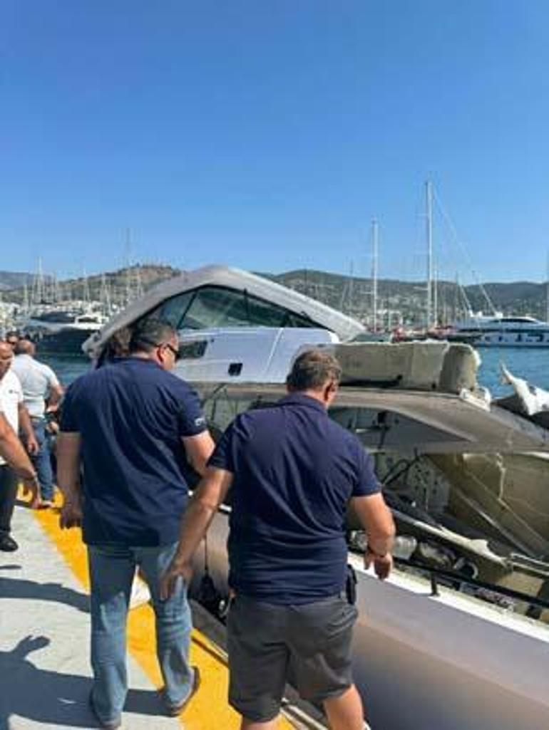 Bodrumda teknede patlama: 3 yaralı