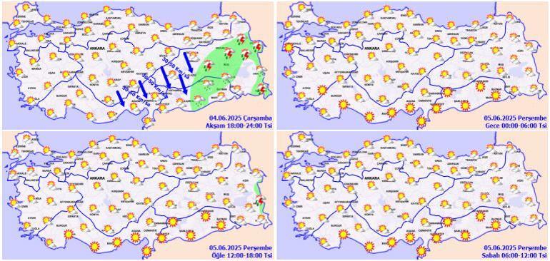 Meteoroloji alarm verdi Dikkat: Bayramda termometreler 35’i görecek