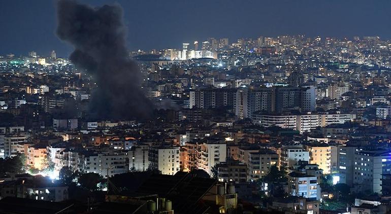 İsrailden Beyrut’un Dahiye bölgesine hava saldırısı