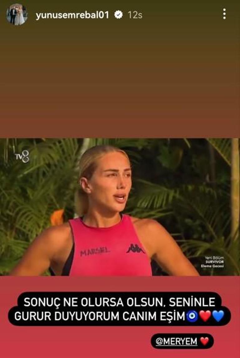 Survivor Meryem Kasap elendi Veda sonrası eşinden anlamlı destek