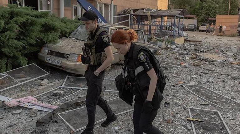 Rusya Kieve SİHA ve roketlerle saldırdı: 4 ölü, 20 yaralı