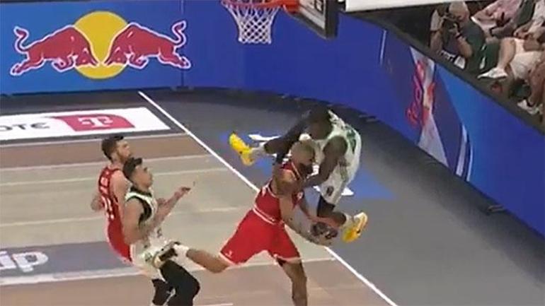 Ergin Ataman diskalifiye edildi Yunan derbisinde yine olay