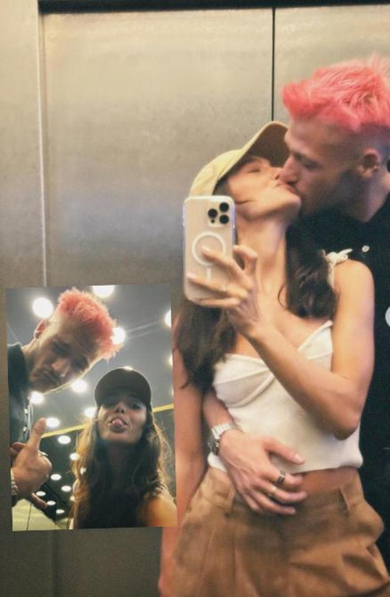 Kubilay Aka und Hafsanur Sancaktutans liebevolle Pose Neue Haare wurden zur Sensation