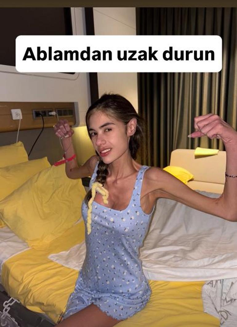 Bahar Candan, Nihal Candanın son halini paylaştı Ablamdan uzak durun