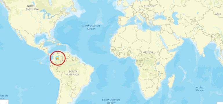 Kolombiyada 6.3 büyüklüğünde deprem