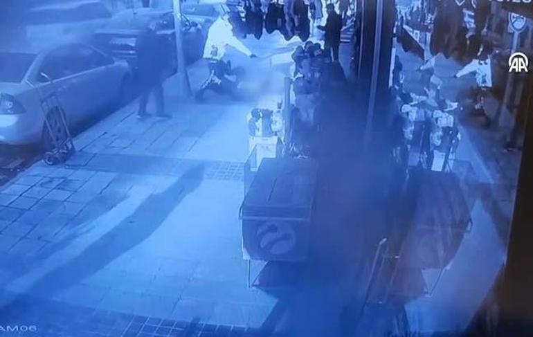 Yakalanacağını anladı, polise silah doğrulttu Ölümüne takip kamerada
