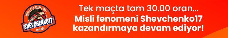 Misli fenomeni Shevchenko17 kazandırmaya devam ediyor Tek maçta tam 30.00 oran…