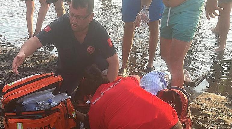 Zonguldakta korku dolu anlar Boğulma tehlikesi geçirip peş peşe suya atladılar