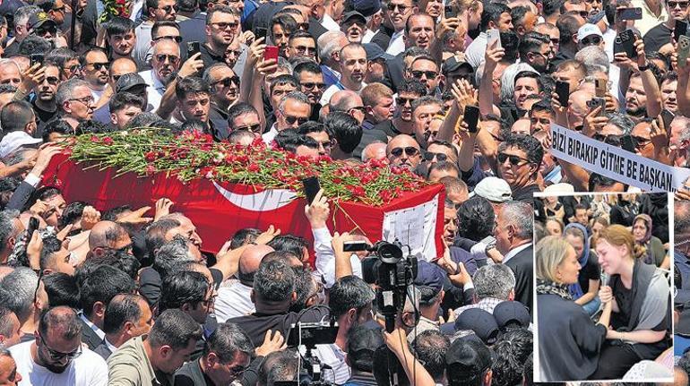 Koca yürekli Ferdi Başkana ağıtlarla veda Onun kalbi bende