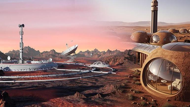 Karbondioksitten ev zırh olacak Mars, Dünyadan ucuz: Projesi çizildi, betondan sağlam
