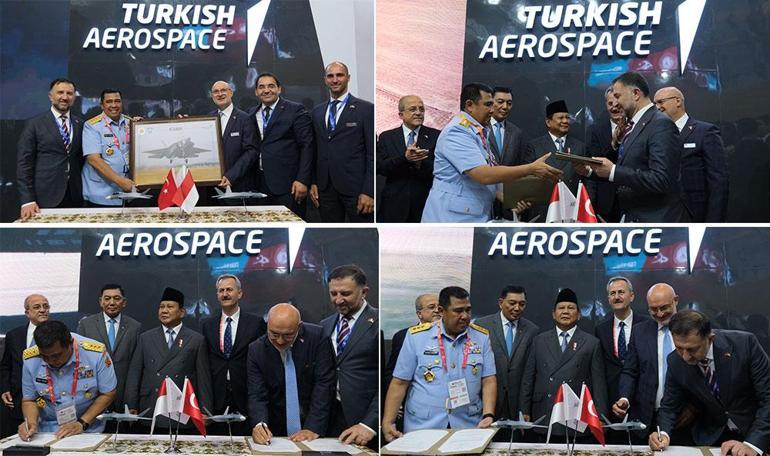 Türk havacılık tarihinde bir ilk Endonezyaya sadece KAAN değil, teknoloji de gidiyor