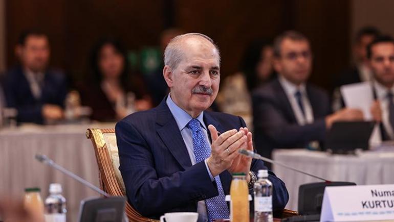 TBMM Başkanı Kurtulmuş: Gazze’de insanlık onuru öldürülmüştür, yeni bir dünya sistemine ihtiyaç var