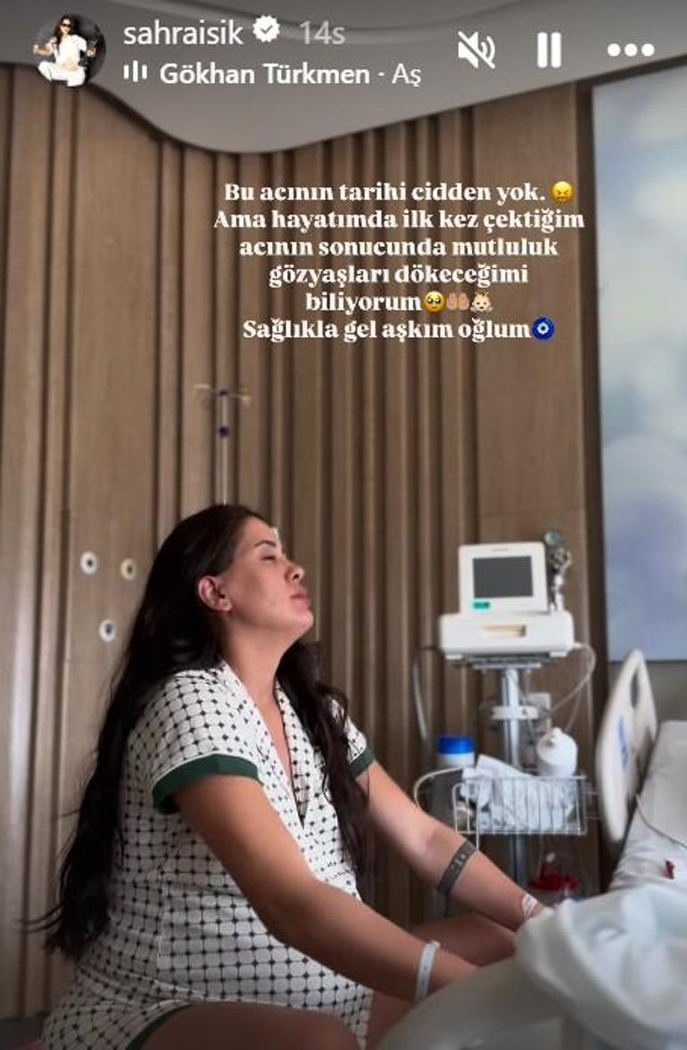 Survivor Sahra ilk kez anne oldu Hoş geldin Pamir