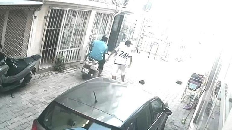Katili ile aynı motosiklete bindi Kan donduran olayda yeni görüntü