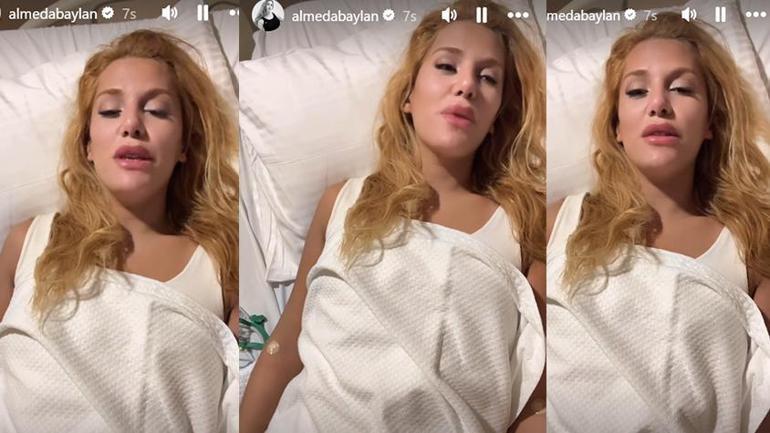 Survivor Almeda Baylan hastaneye kaldırıldı İlk defa başıma böyle bir şey geliyor