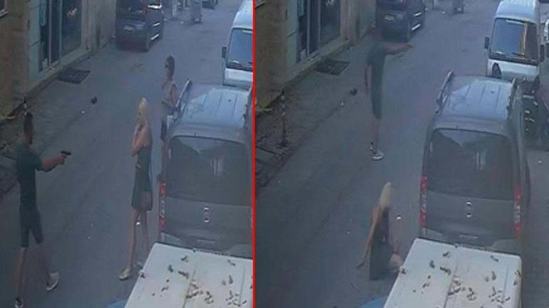 Sokak ortasında dehşet Önce ayrı yaşadığı eşini vurdu sonra intihar etti