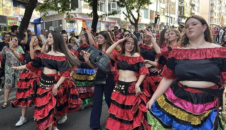 Renkli görüntüler Tekirdağda 59uncu Uluslararası Kiraz Festivali başladı