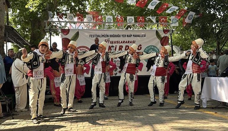 Renkli görüntüler Tekirdağda 59uncu Uluslararası Kiraz Festivali başladı