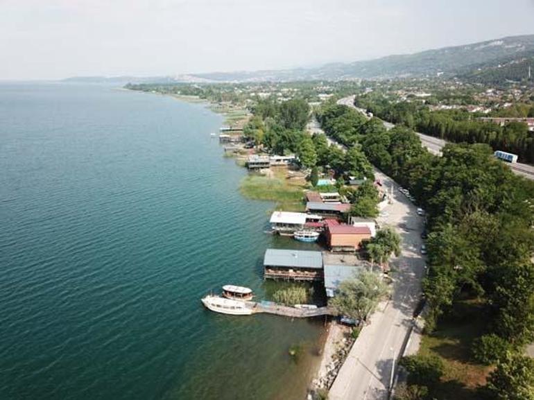 Sapanca Gölünde büyük değişim: Bundan bir tane var; başka da olmayacak