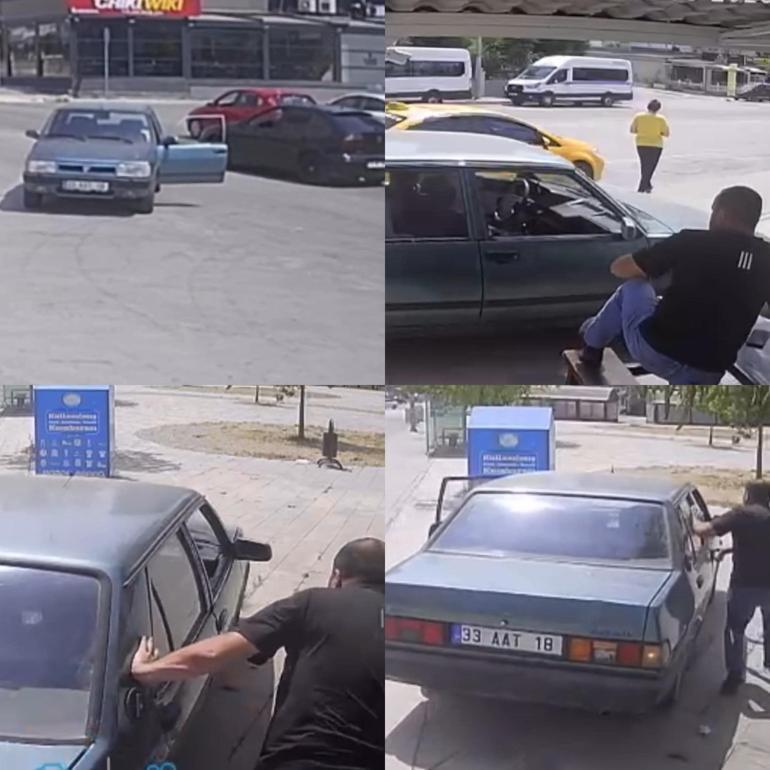 Facianın eşiğinden dönüldü: Freni boşalan aracı taksici böyle durdurdu