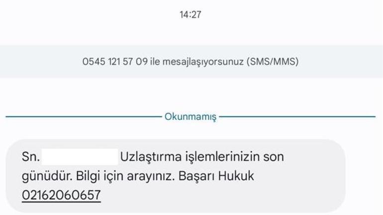 Telefonuna gelen SMS ile şoke oldu: ‘Adınız bahis soruşturmasında karıştı, 25 bin 700 TL ödeyin’