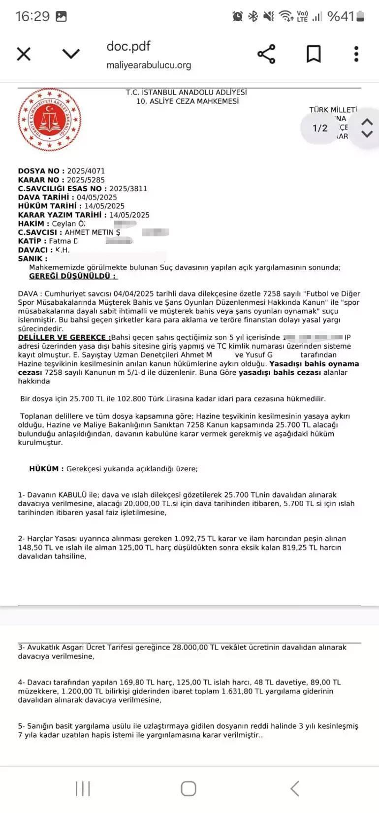 Telefonuna gelen SMS ile şoke oldu: ‘Adınız bahis soruşturmasında karıştı, 25 bin 700 TL ödeyin’
