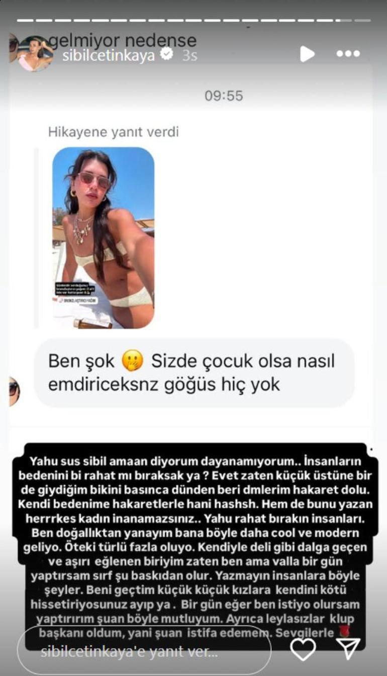Bikinili pozuna gelen çirkin yorumu ifşa etti Sert sözlerle yanıt verdi