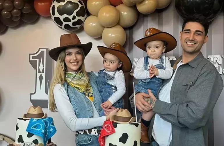 Emir ve Ayel kocaman delikanlı oldu İşte sevimli ikizlerin son hali
