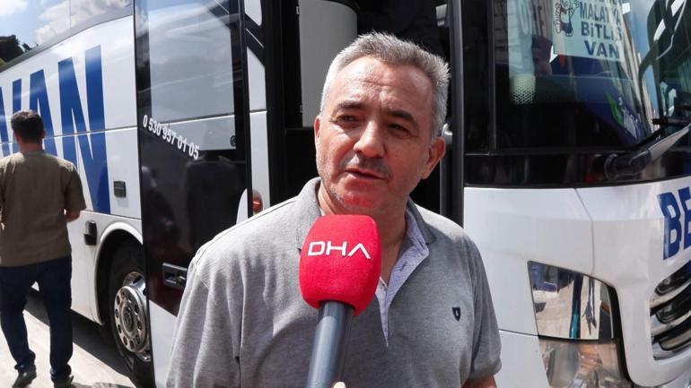 Hava sahası kapandı Ülkelerine dönmek isteyen İranlılar otogara akın etti