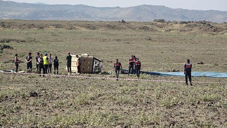 Aksarayda iki sıcak hava balonu düştü: 1 ölü, 31 yaralı